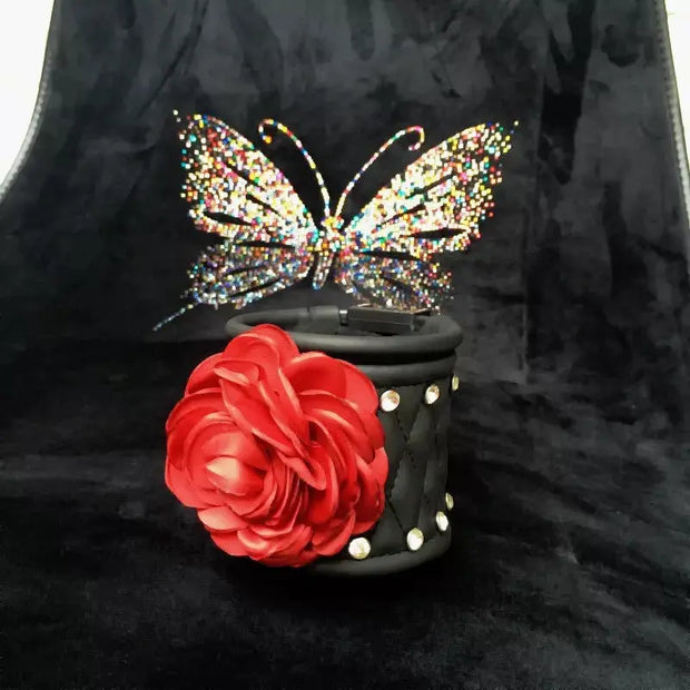 Support Téléphone Et Lunettes Rouge Pour Grille D'Aération Voiture - ConfortVoiture.fr