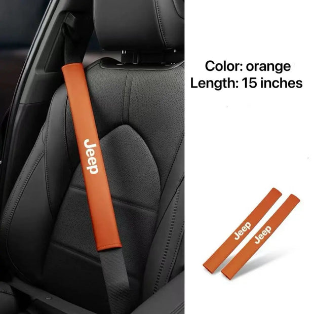 Protège-Ceinture Longue Jeep Lot De 2 - ConfortVoiture.fr