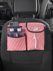 Organiseur De Siège Arrière Bling Rose Pour Voiture - ConfortVoiture.fr