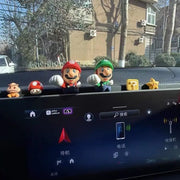 Figurines Super Mario Luigi Pour Décoration Tableau De Bord - ConfortVoiture.fr
