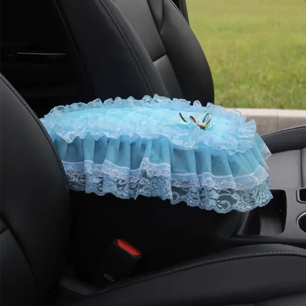 Couvre-Console Pour Voiture Avec Fini Dentelle - ConfortVoiture.fr