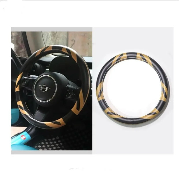 Housse De Volant En Cuir Pour Mini Cooper - ConfortVoiture.fr