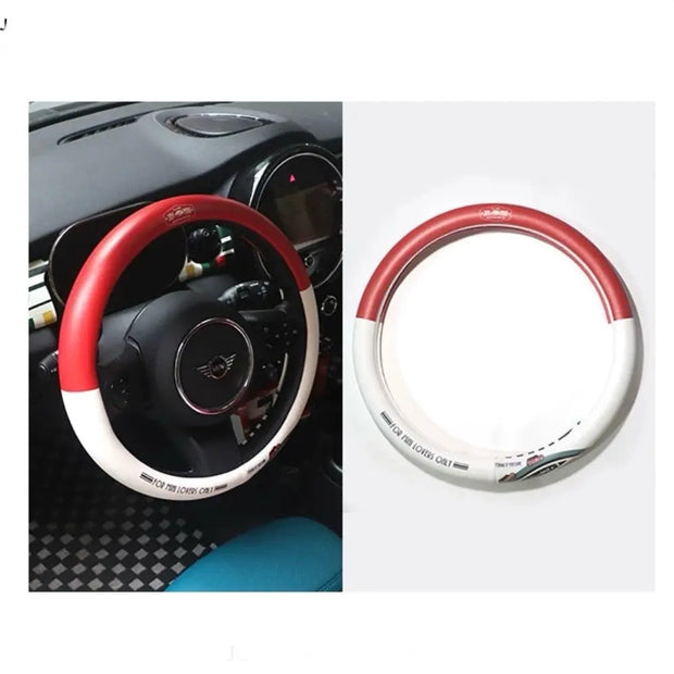 Housse De Volant En Cuir Pour Mini Cooper - ConfortVoiture.fr