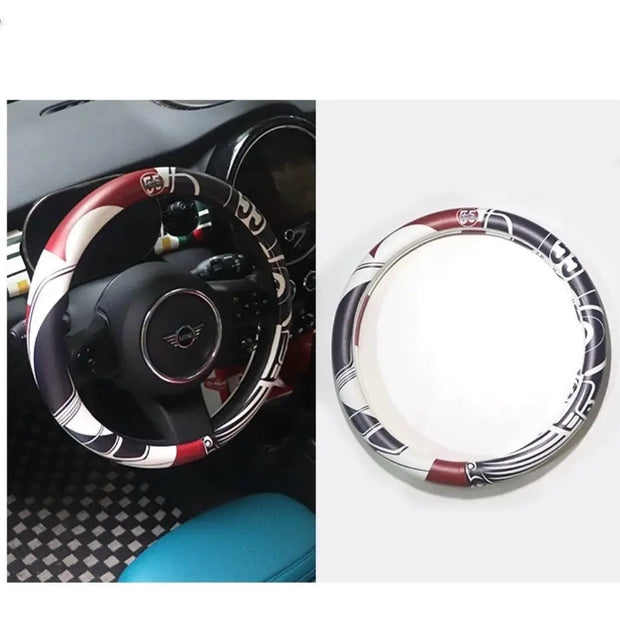 Housse De Volant En Cuir Pour Mini Cooper - ConfortVoiture.fr