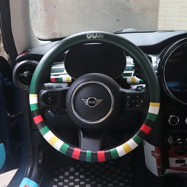 Housse De Volant En Cuir Pour Mini Cooper - ConfortVoiture.fr
