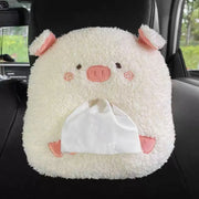 Boîte À Mouchoirs Console Arrière Siège Voiture Peluche Kawaii - ConfortVoiture.fr