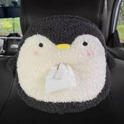 Boîte À Mouchoirs Console Arrière Siège Voiture Peluche Kawaii - ConfortVoiture.fr