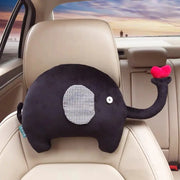 Coussin Repose-Tête Éléphant Pour Appui-Tête (1 Pièce) - ConfortVoiture.fr
