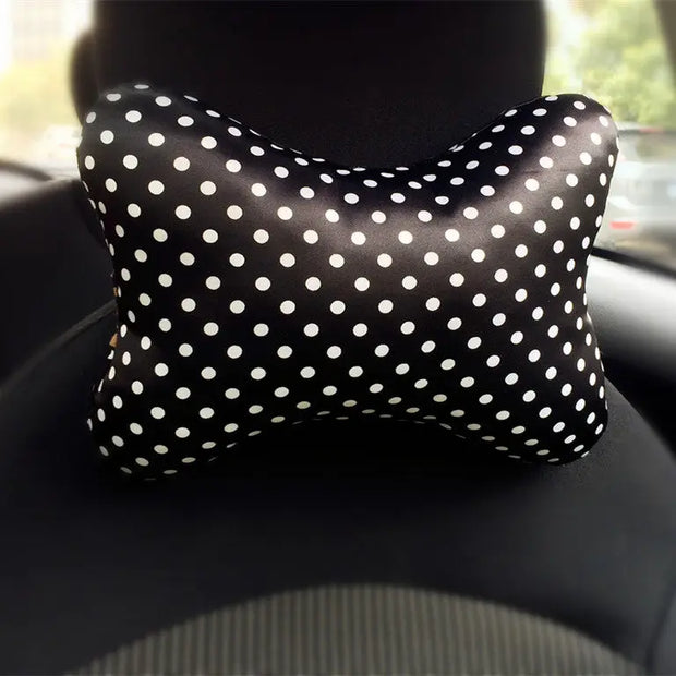 Coussin Repose-Tête Voiture Forme Os En Mousse À Mémoire - ConfortVoiture.fr