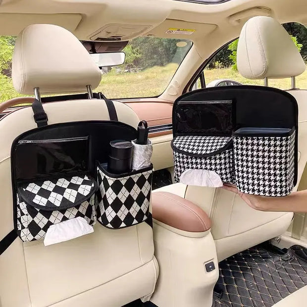 Organiseur De Siège Auto Avec Tournesol Pour Accessoires - ConfortVoiture.fr