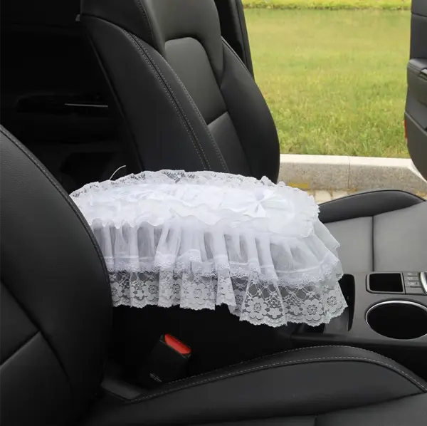 Couvre-Console Pour Voiture Avec Fini Dentelle - ConfortVoiture.fr